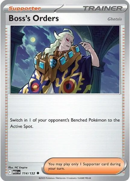 Boss's Orders - Ghetsis — Mega Evolution
