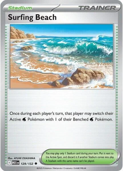 Surfing Beach — Mega Evolution