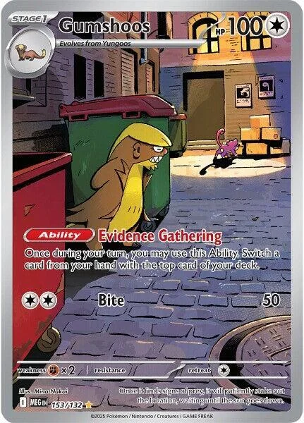 Gumshoos — Mega Evolution
