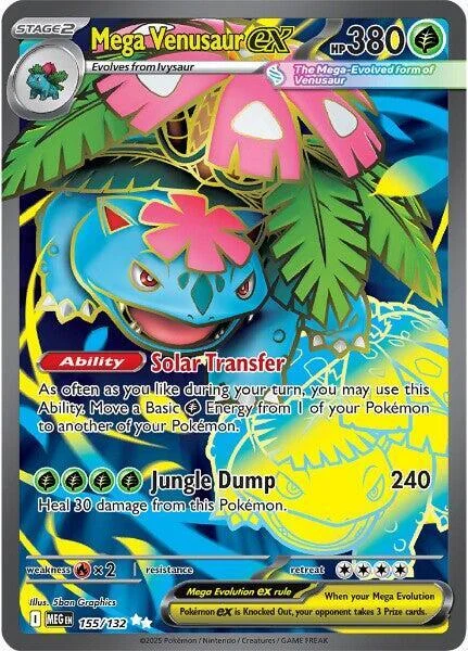 Mega Venusaur ex — Mega Evolution