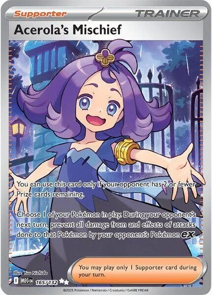 Acerola's Mischief — Mega Evolution