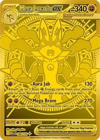 Mega Lucario ex — Mega Evolution