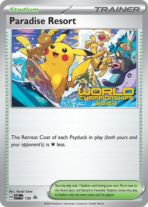 Paradise Resort — SV Black Star Promos