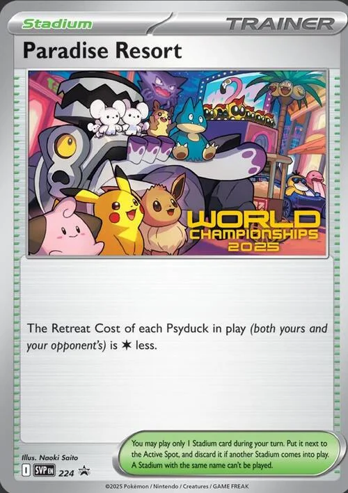 Paradise Resort — SV Black Star Promos