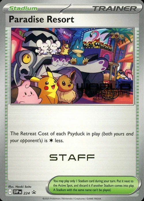Paradise Resort — SV Black Star Promos
