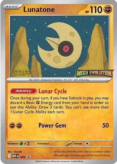 Lunatone — MEP Black Star Promos