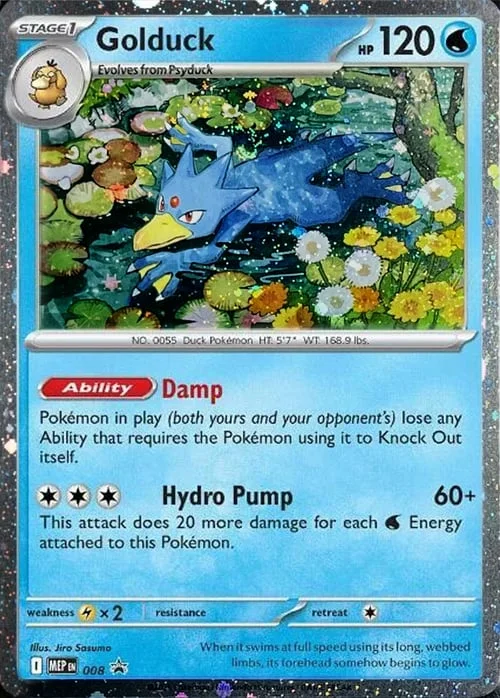 Golduck — MEP Black Star Promos