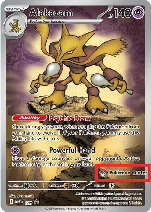 Alakazam — Pokémon Center