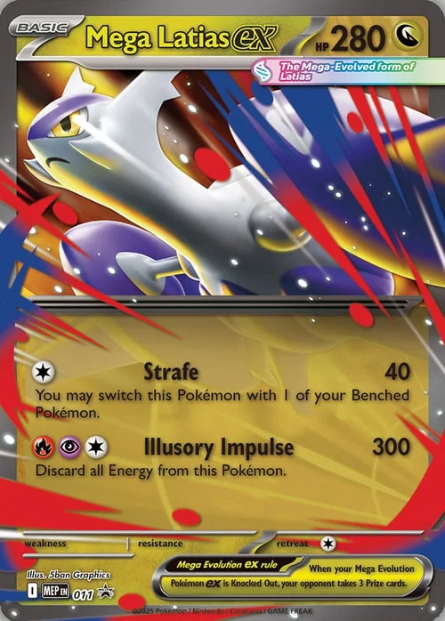 Mega Latias ex — MEP Black Star Promos