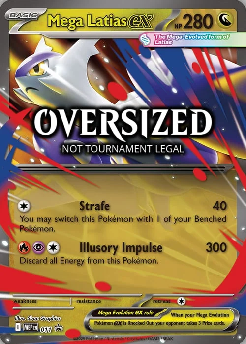 Mega Latias ex — MEP Black Star Promos