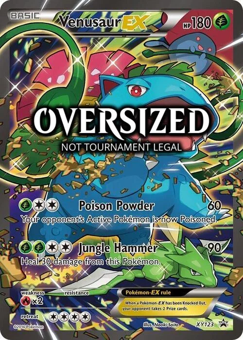 Venusaur EX — XY Black Star Promos