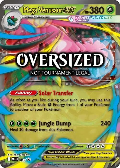 Mega Venusaur ex — MEP Black Star Promos
