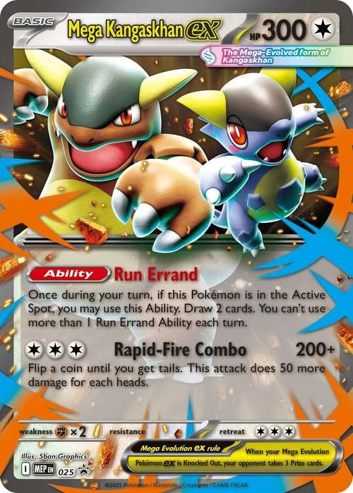 Mega Kangaskhan ex — MEP Black Star Promos