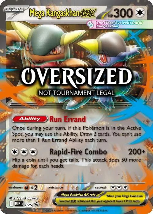 Mega Kangaskhan ex — MEP Black Star Promos