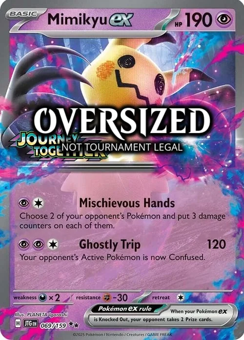 Mimikyu ex — MEP Black Star Promos