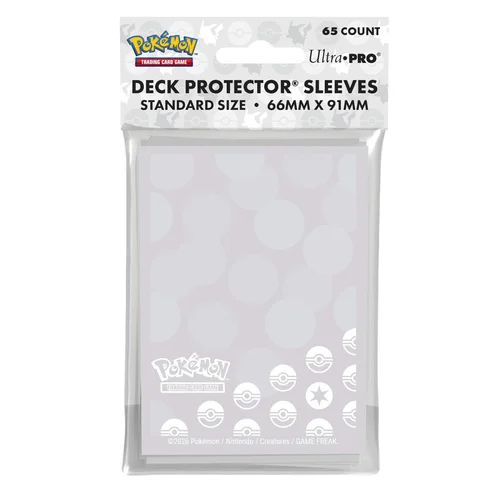 Energy Colorless Type 65ct Deck Protector Sleeves — Pokémon Products