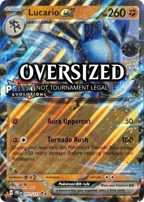 Lucario ex — Theme Deck & Blisters Exclusives