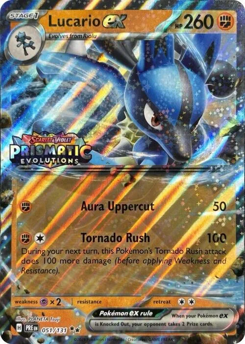 Lucario ex — Theme Deck & Blisters Exclusives