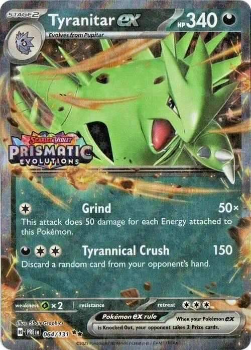 Tyranitar ex — Theme Deck & Blisters Exclusives