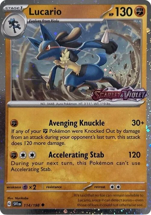 Lucario — Theme Deck & Blisters Exclusives