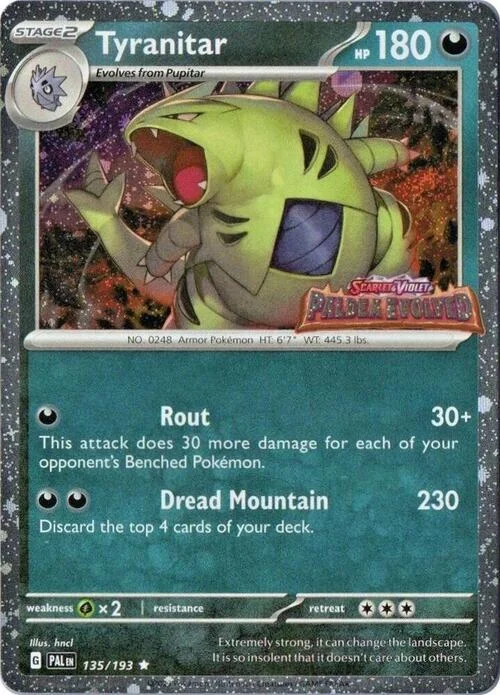 Tyranitar — Theme Deck & Blisters Exclusives