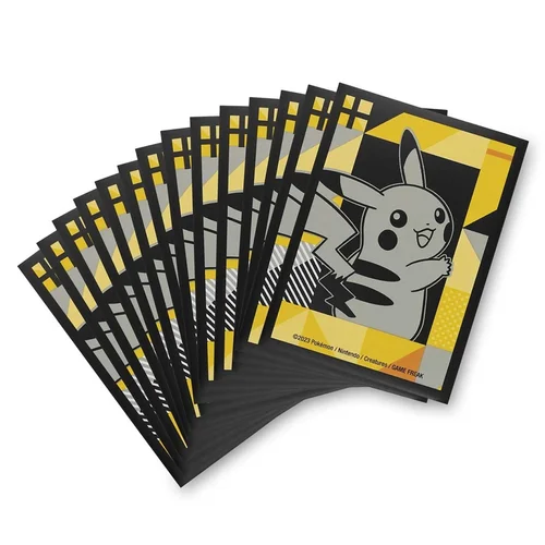 Pikachu Power Grid Card Sleeves — Pokémon Center