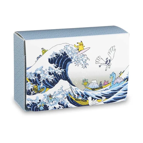 Great Wave Pikachu & Friends Double Deck Box — Pokémon Center