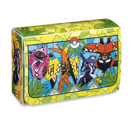 Island Guardian Stained Glass Double Deck Box — Pokémon Center