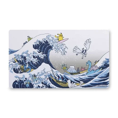 Great Wave Pikachu & Friends Playmat — Pokémon Center