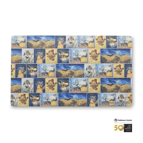 Pokémon Center × Van Gogh Museum: Pokémon Inspired by Paintings from the Van Gogh Museum Playmat — Pokémon Center