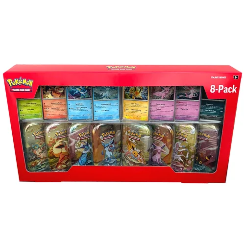 Prismatic Evolutions: Costco 8-Pack Mini Tins Bundle — Prismatic Evolutions