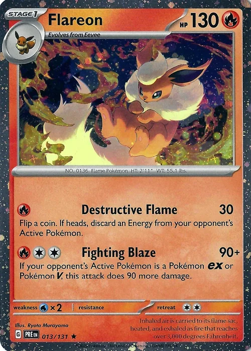 Flareon — Theme Deck & Blisters Exclusives