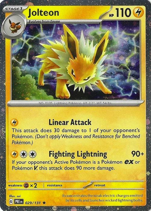 Jolteon — Theme Deck & Blisters Exclusives