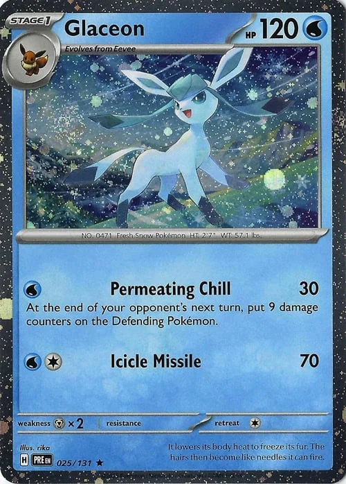 Glaceon — Theme Deck & Blisters Exclusives