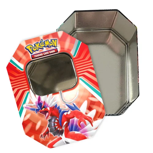 Paldea Legends Tins: Koraidon ex Empty Tin — Paldean Fates