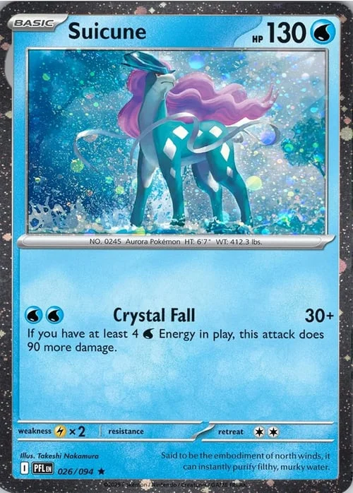 Suicune — Theme Deck & Blisters Exclusives