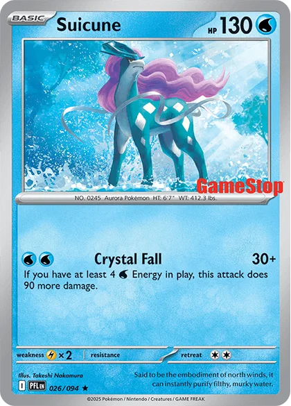 Suicune — Retail Exclusive Promos