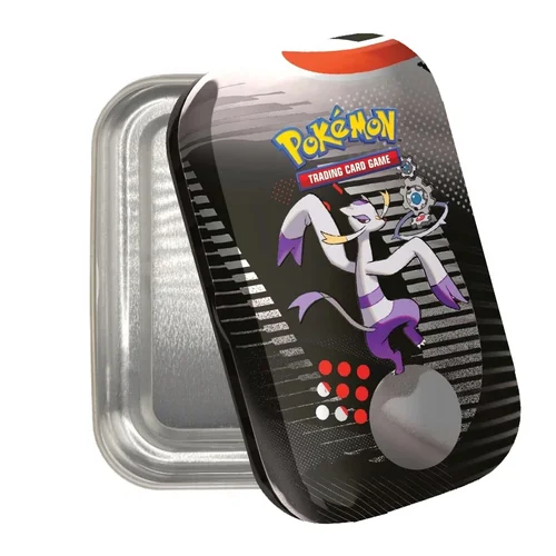 Black Bolt & White Flare: Unova Mienshao Empty Mini Tin — Scarlet & Violet Products