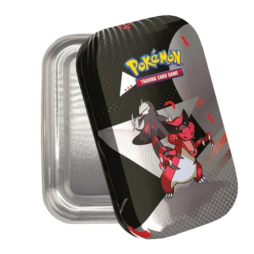 Black Bolt & White Flare: Unova Krookodile Empty Mini Tin — Scarlet & Violet Products