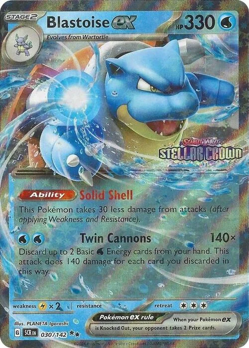 Blastoise ex — SV Black Star Promos