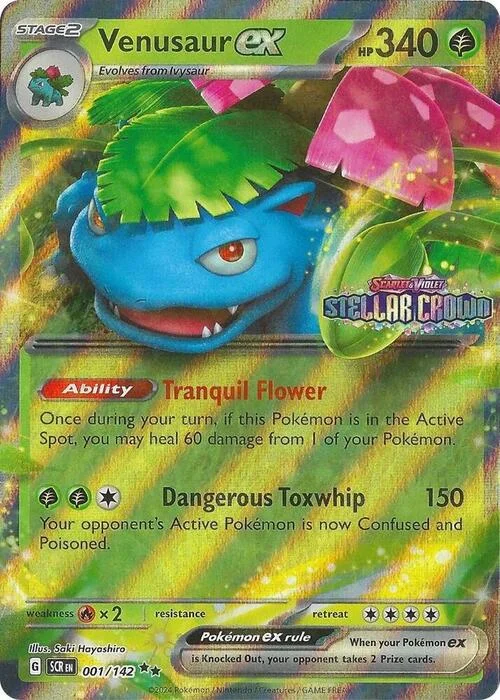 Venusaur ex — SV Black Star Promos