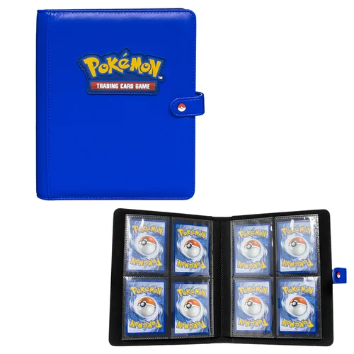 Ultra Pro | Premium Blue Snap 4-Pocket Binder — Pokémon Products