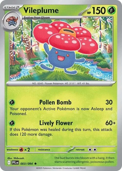 Vileplume — Phantasmal Flames