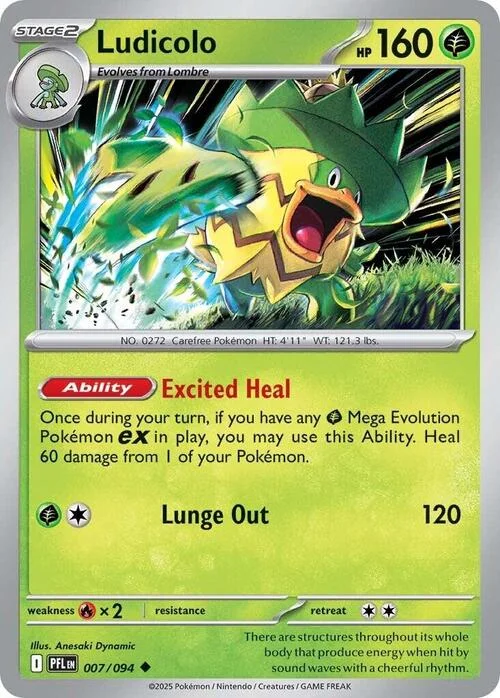 Ludicolo — Phantasmal Flames