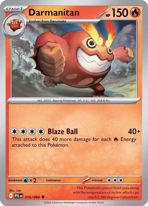 Darmanitan — Phantasmal Flames