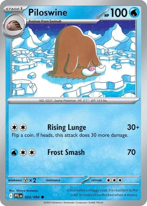 Piloswine — Phantasmal Flames