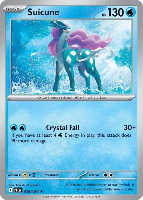 Suicune — Phantasmal Flames