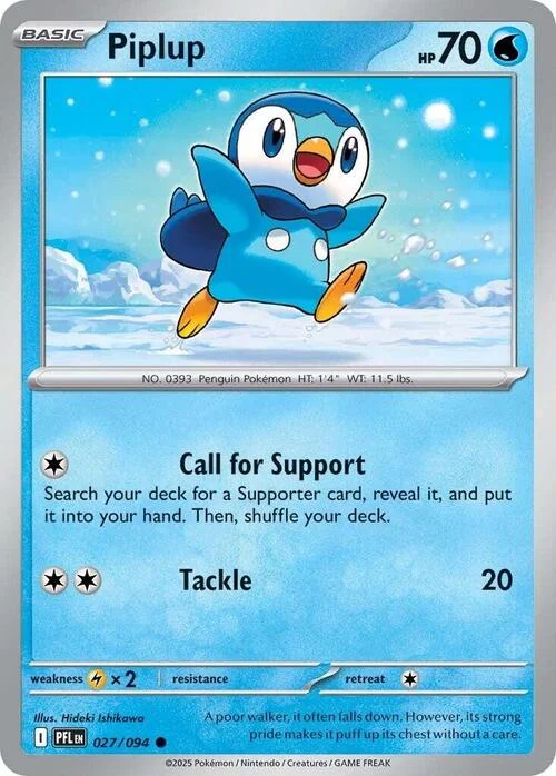 Piplup — Phantasmal Flames
