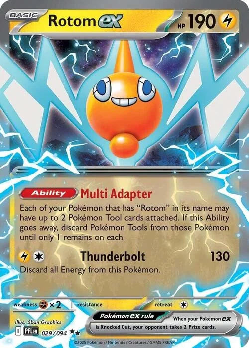 Rotom ex — Phantasmal Flames