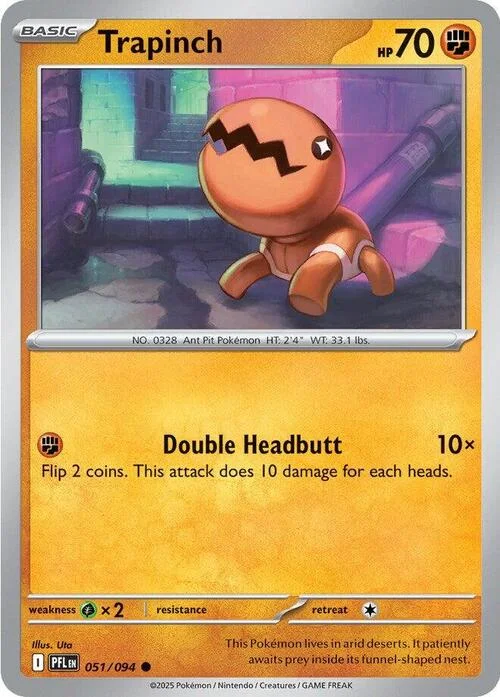 Trapinch — Phantasmal Flames